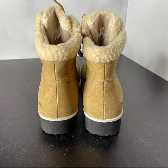 JBU Women's Blue Creek Water-Resistant Lace-Up Booties Tan Sz 11 - Picture 7 of 8